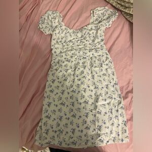 Hollister mid thigh floral dress
